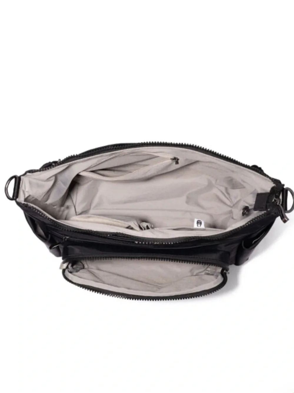 Baggalini Nolita Convertible Hobo Black OS NWT IN PACKAGE